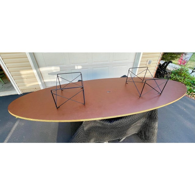 Eames Etr / Surfboard Table by Herman Miller For Sale - Image 9 of 12