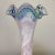 Mid-Century Murano Glass Ruffled Top Vase For Sale In Dallas - Image 6 of 13