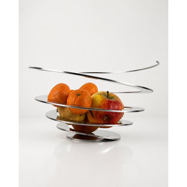 Spiral Fruit Bowl by Jacob Borch for Excel, 1990s For Sale - Image 9 of 9