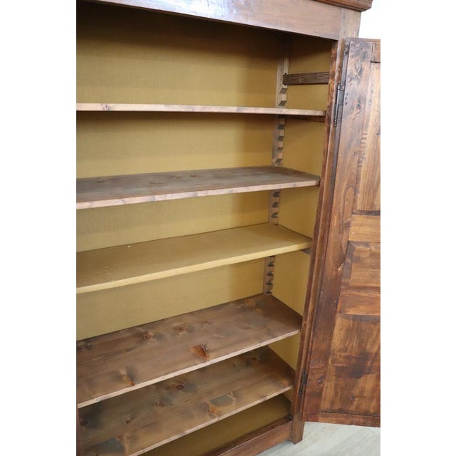 Antique Wardrobe in Poplar Wood, 1800s For Sale - Image 18 of 18