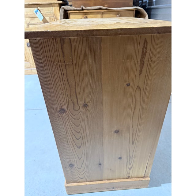 Antique Pine Three Drawers - Chest of Drawers From England For Sale - Image 16 of 18