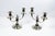 Two-Light Candlesticks in Silver-Plated Metal, 1890s, Set of 2 For Sale - Image 11 of 13
