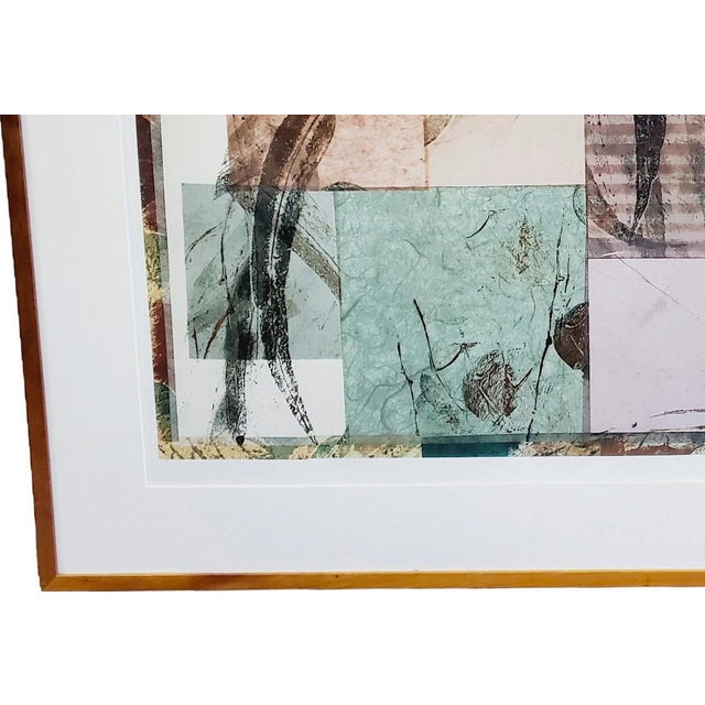 Green Late 20th Century 51” Howard Hersh Playing Field a Vintage Signed and Numbered Abstract Lithograph For Sale - Image 8 of 12