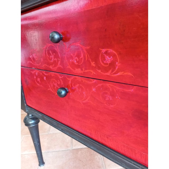 Art Deco Chest of Drawers, Italy, 1970s For Sale - Image 3 of 15
