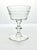 American 1940s Vintage Set of 3 Coupe Champagne Glasses 4 5/8” 6oz For Sale - Image 3 of 6