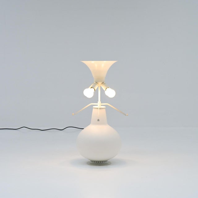 Large Table or Floor Lamp by Max Ingrand for Fontana Arte, 1960s For Sale - Image 11 of 18