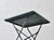 Vintage Folding Table in Metal with Cast Iron Frames, 1950s For Sale - Image 13 of 16