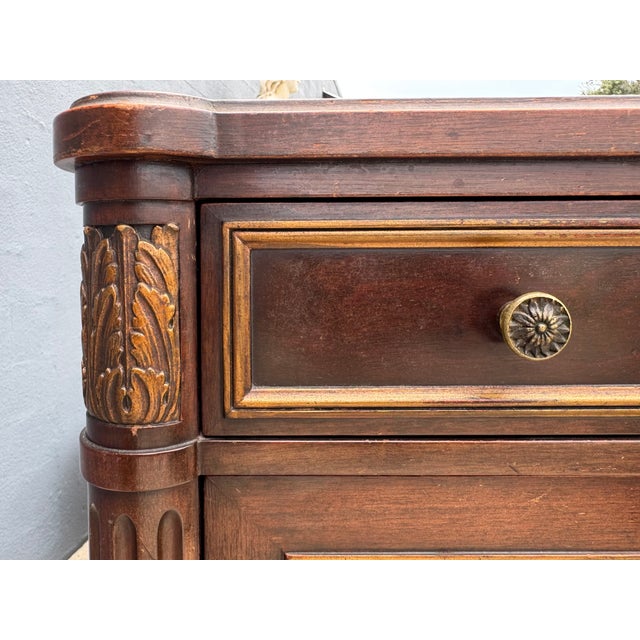 John Widdicomb John Widdicomb Neoclassical Chest of Drawers For Sale - Image 4 of 8