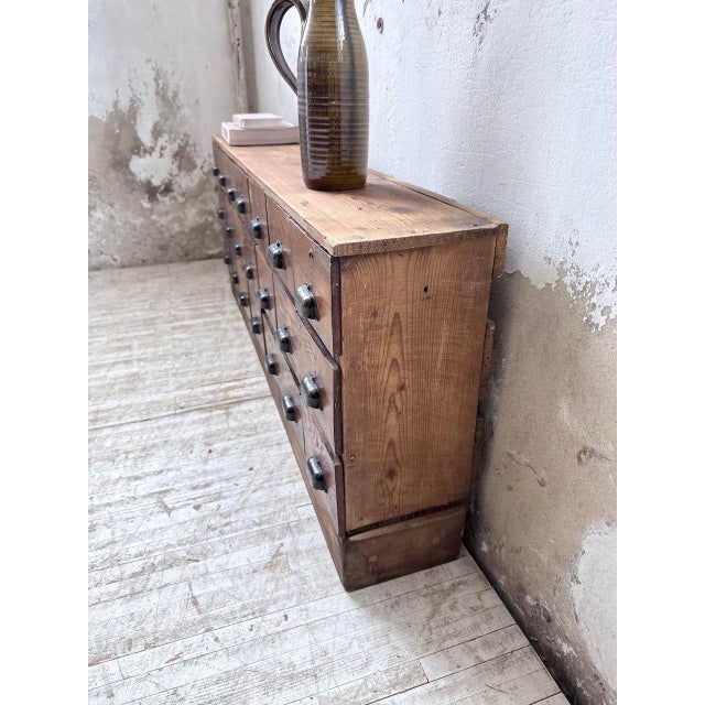 Oak Workshop Credenza, 1950 For Sale - Image 14 of 18