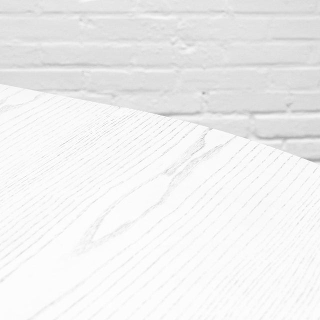 White Extendable Dining Table attributed to Läsko, 1970s For Sale - Image 8 of 15