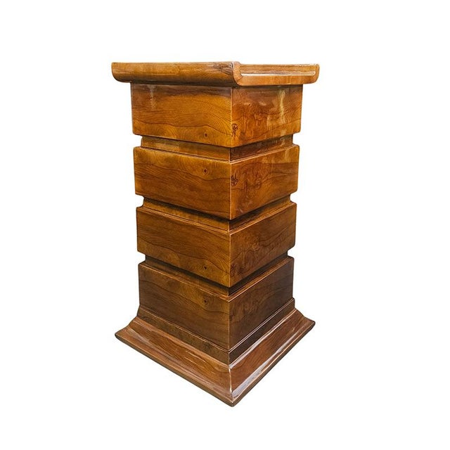 1980s Wooden Columns, 1980s, Set of 2 For Sale - Image 5 of 7