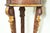 Wood Neoclassical Gold Gilt and Faux Tortoise Shell Pedestal Plant Stand by Ugo Bianchi For Sale - Image 7 of 11