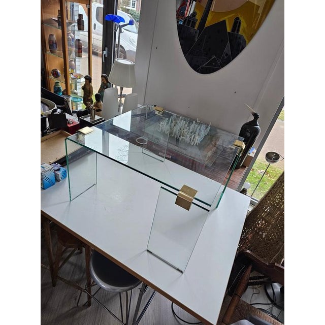 Vintage Square Coffee Table, 1980s For Sale - Image 3 of 5