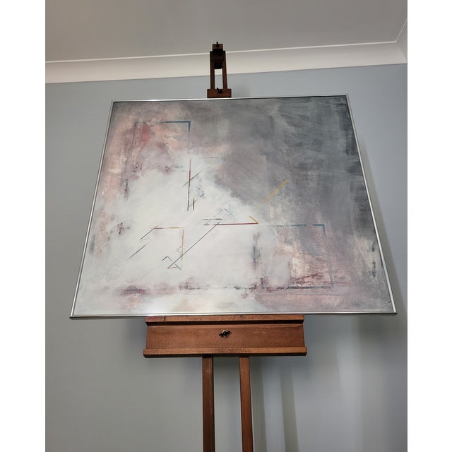 Paul Fowler, Dry Grey: Linear Remains, 1981, Mixed Media, Framed For Sale - Image 10 of 18