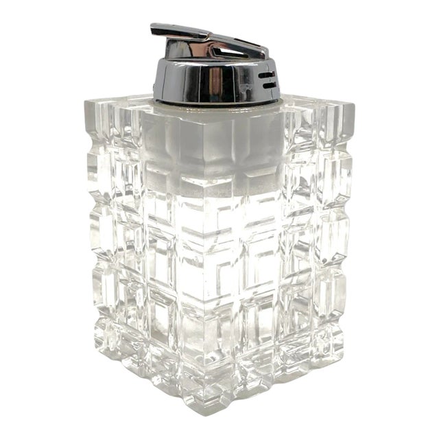 Clear Lucite Table Lighter, Italy 1970s For Sale
