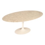 Knoll Saarinen Oval Marble Dining Table For Sale