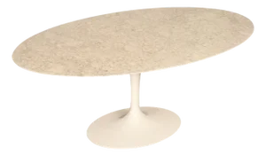 Knoll Saarinen Oval Marble Dining Table