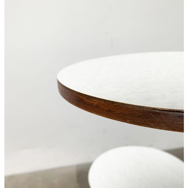 Mid-Century Wood Plant Stand in the style of André Groult, 1960s For Sale - Image 12 of 18