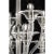 Luxury Transparent Murano Glass Chandelier – Modern Linear Design For Sale - Image 6 of 6
