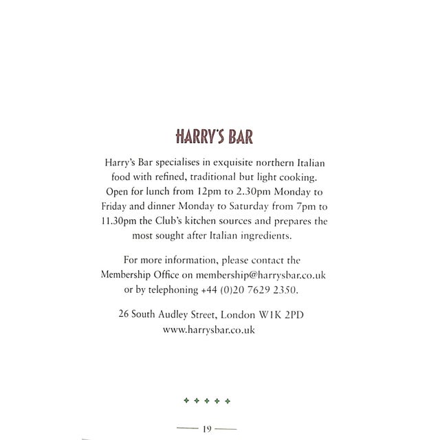 Paper Annabel's London Rule Book W/ Members' Box 2018 For Sale - Image 7 of 15