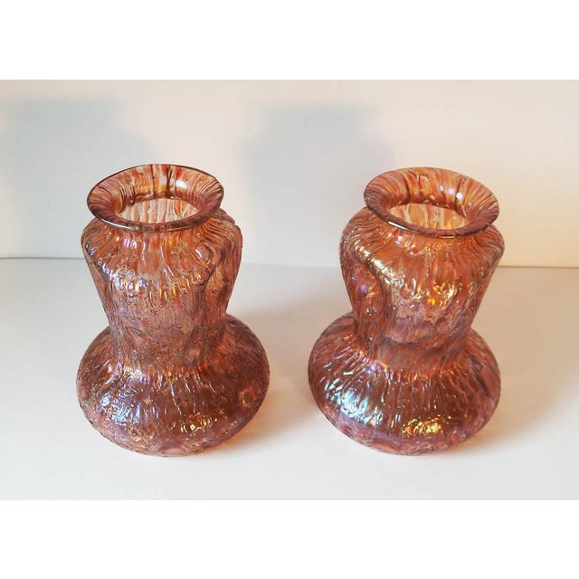 Mimosa Vases from Loetz, 1890s, Set of 2 For Sale - Image 3 of 9