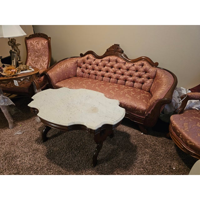 Inherited from a high-end antiques relative. Well cared for and in excellent condition for its age. Solidly built and...