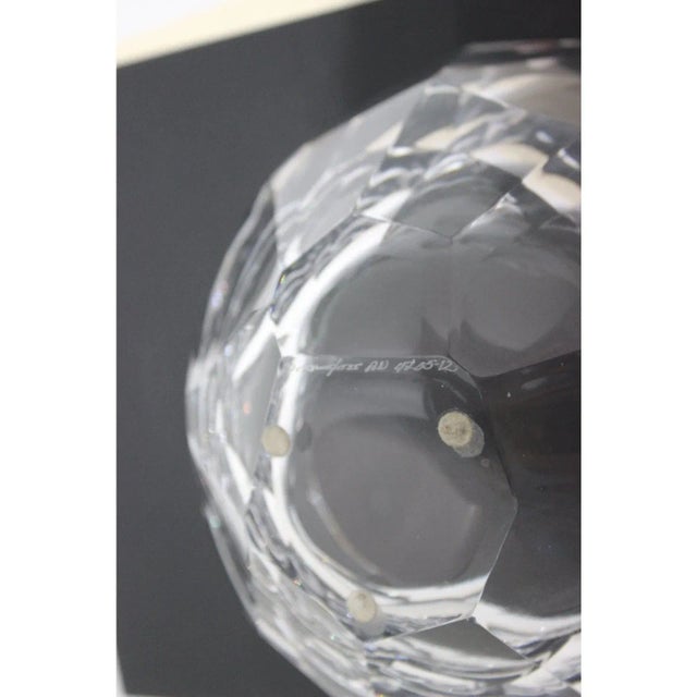 Transparent Orrefors Glass Bowl For Sale - Image 8 of 10