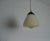 Brown Scandinavian Art Deco Opaline Glass Pendant Lamp, 1930s For Sale - Image 8 of 8