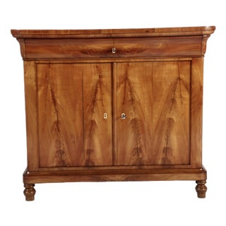 Antique Biedermeier Chest of Drawers in Cherrywood, 1830 For Sale