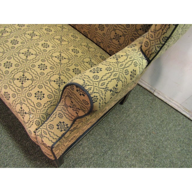 Johnston Benchworks Wingback Settee Chairish