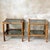 Vintage Rattan Bedside Tables, 1980s, Set of 2 For Sale - Image 3 of 9