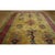 Art Deco 1920s Soft Yellow Field Antique Vase Floral Shou Symbols Chinese Art Deco Rug For Sale - Image 3 of 11