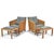This 1996 design from Italy's Flexform, the "Mozart" chair strikes a nice balance between a formal and casual lounge...