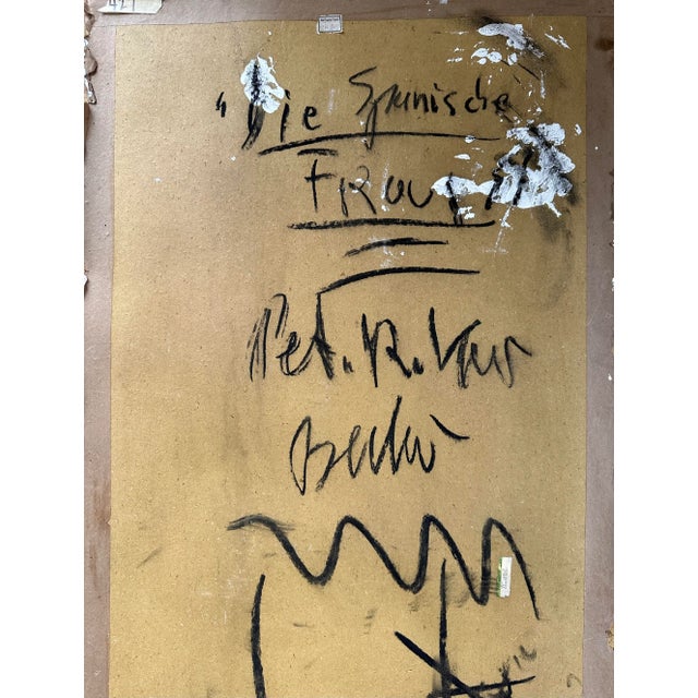1964 Titled Original Painting by Artist Peter Keil For Sale - Image 11 of 11