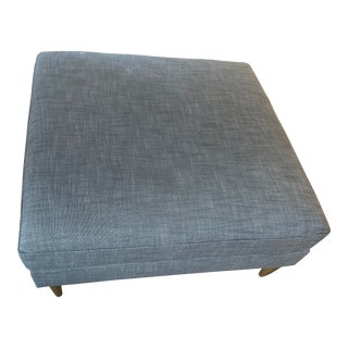 West Elm Drake Ottoman For Sale