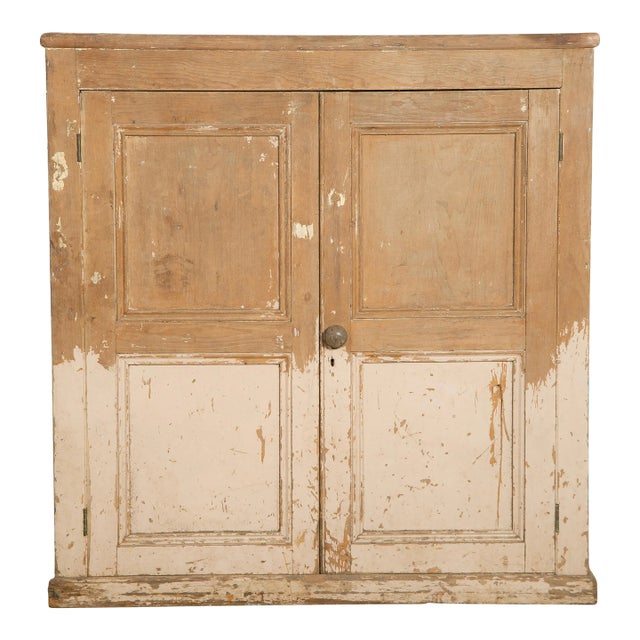 Early 20th Century Vintage European Cupboard For Sale