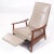 Milo Baughman for Thayer Coggin Mid Century Leather and Walnut Lounge Chair Recliner For Sale - Image 11 of 12