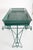 Wood Large Green Wood and Metal Garden Flower Cart For Sale - Image 7 of 12