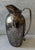 Vintage Hammered Metal Water Pitcher For Sale - Image 4 of 10