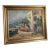 19th Century Italian Landscape Oil Painting ~ Framed Unknown Artist For Sale