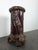 Bordeaux and Gold Glazed Ceramic Pedestal Column, in Very Good conditions.