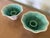 1950s Mid-Century Winfield Pottery of Pasadena California Floriform Pottery Candle Holders - a Pair For Sale - Image 5 of 10