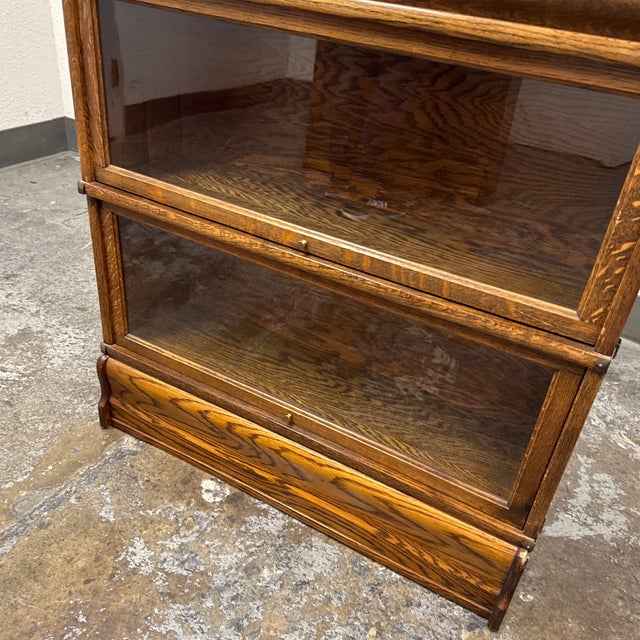 Globe-Wernicke Two Stack Barrister Bookcase, Circa 1930's For Sale - Image 11 of 12