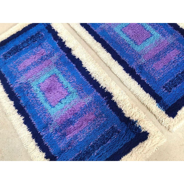 1960s Abstract Graphic Rugs from Gilde, 1960s, Set of 2 For Sale - Image 5 of 16