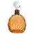 Art Deco European Glass Bottle with Sterling Silver Neck, 1930s For Sale - Image 6 of 6