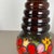Ceramic Large Fat Lava Multi-Color Floral Floor Vase from Scheurich, 1970s For Sale - Image 7 of 16