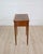 French 20th Century Louis XVI Style Cherrywood Side Table with Leather Top For Sale - Image 10 of 12
