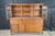 1960s Mid Century Modern Boho Chic Mahogany Buffet & Hutch Bookcase Display Cabinet For Sale - Image 5 of 16