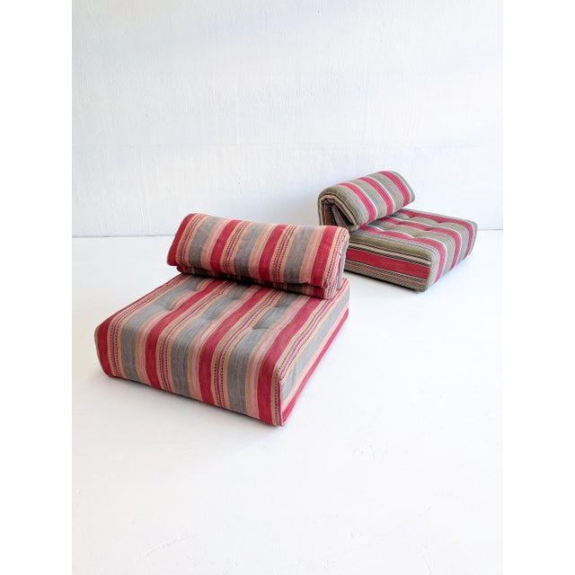 Voyage Immobile Modular Sofa by Hans Hopfer for Roche Bobois, 1990s, Set of 2 For Sale - Image 11 of 11