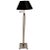 Metal Lucite and Chrome Swing Arm Floor Lamp For Sale - Image 7 of 7